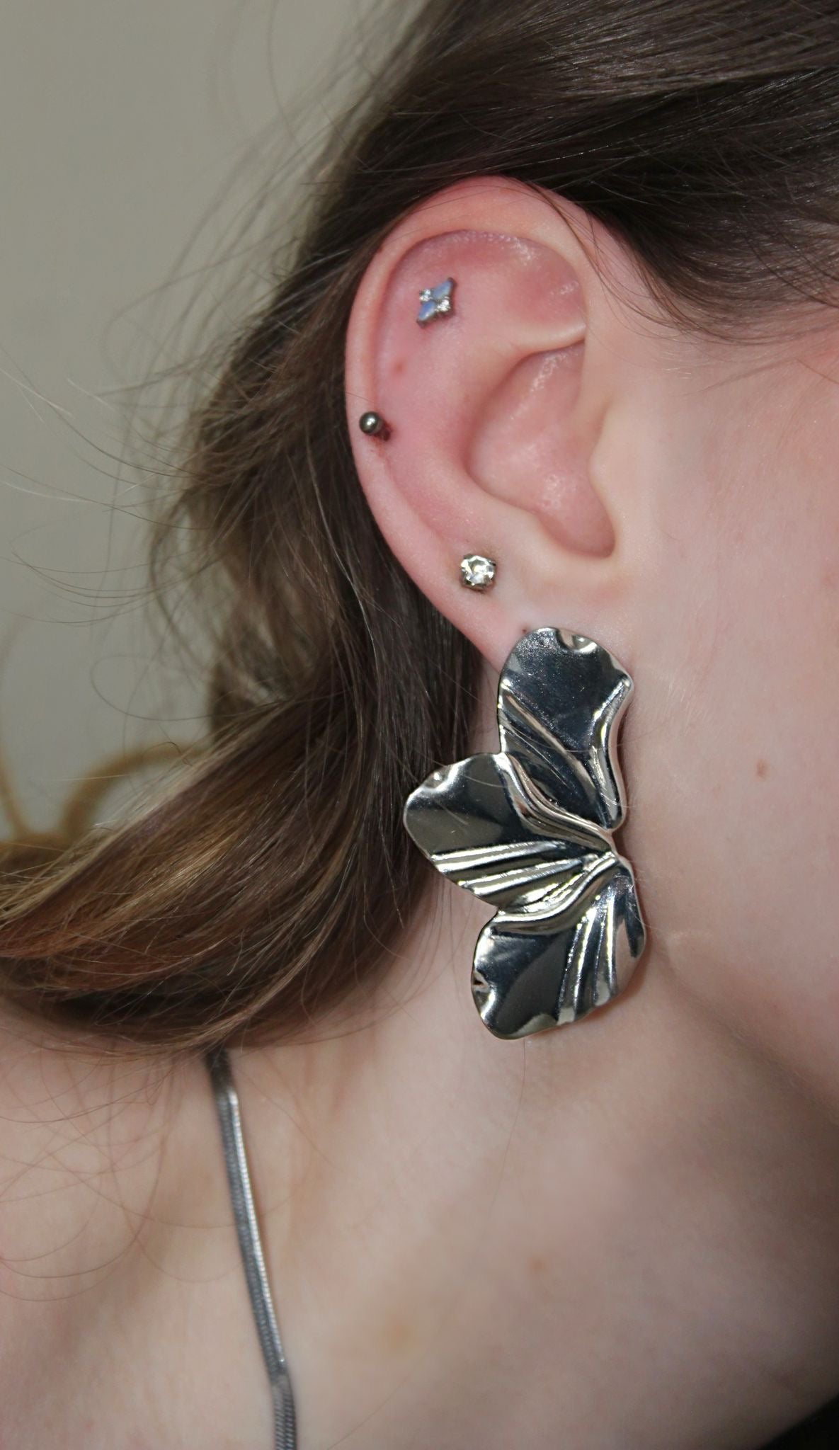 Boucles d’oreilles fleurs