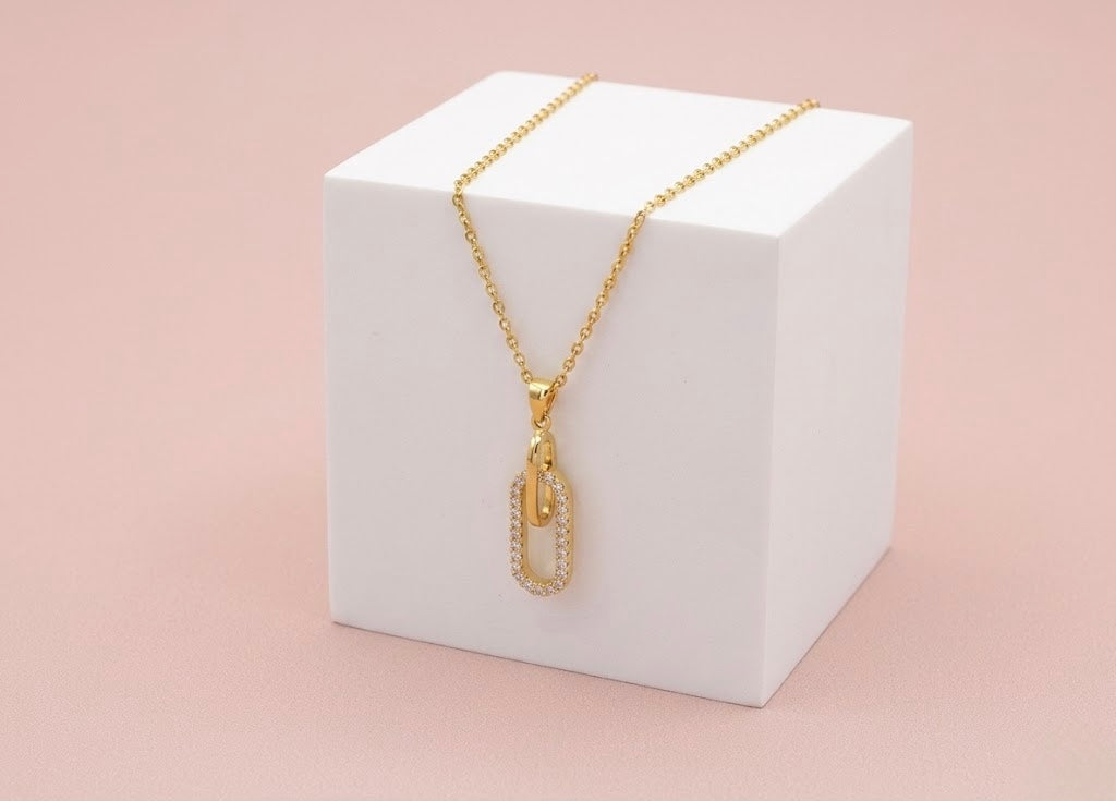 Collier rosa