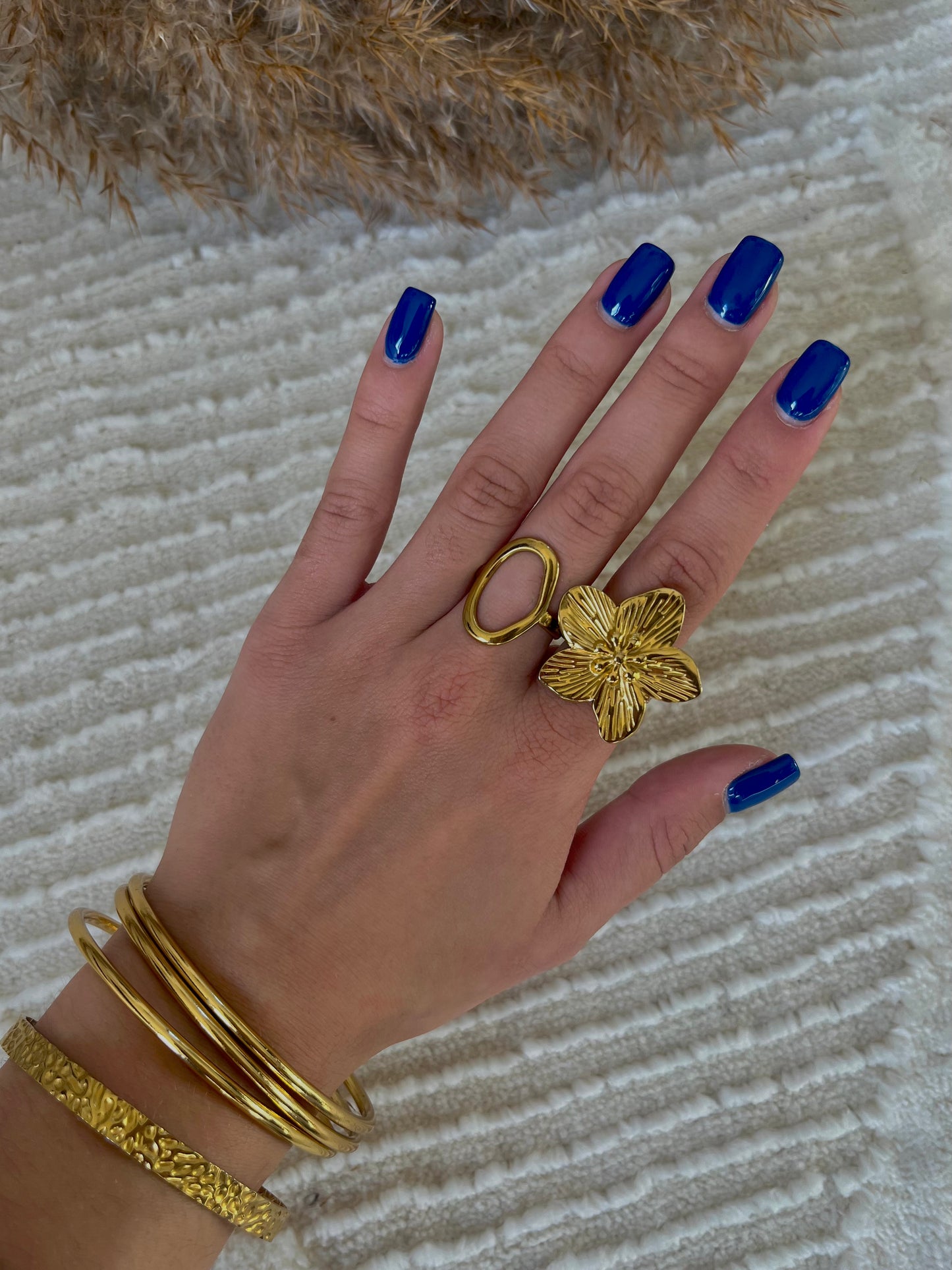 Bague fleur