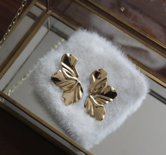 Boucles d’oreilles fleurs