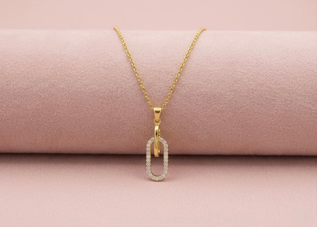 Collier rosa
